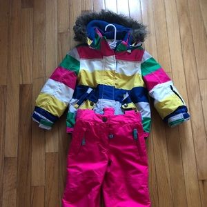 Mini Boden ski jacket and pants